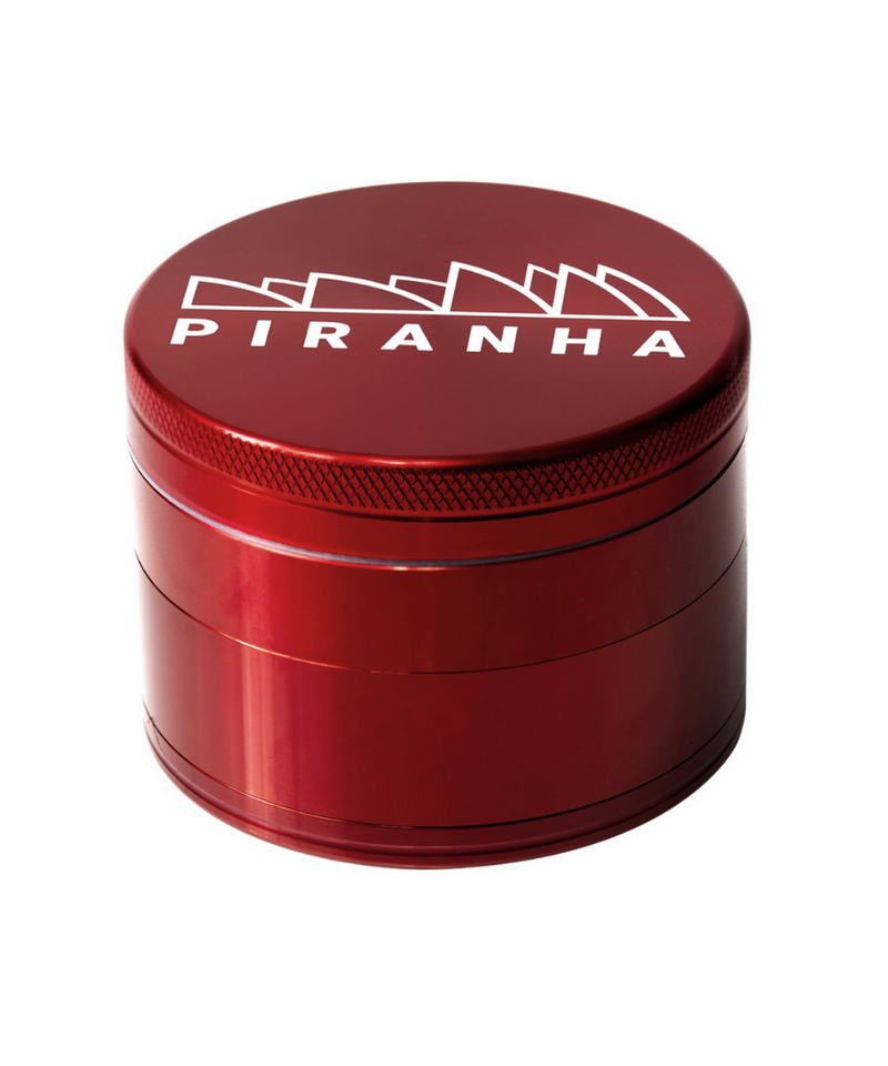 Piranha 2" 4-Piece Grinder | Gord's Smoke Shop