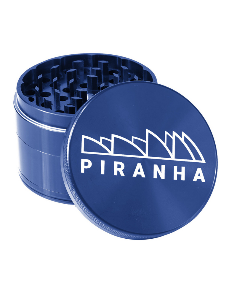 Piranha 3.0" 4-piece Grinder | Gord's Smoke Shop