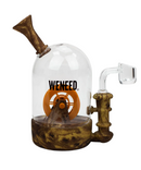 Weneed 6" Waterwheel Silicone Oil Rig | Gord's Smoke Shop