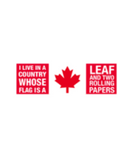 Leaf And Rollies Sticker