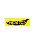 Eat Your Fruits And Veggies Sticker