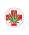 Medical Marijuana Leaf Magnet