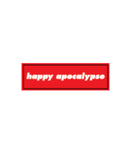 Happy Apocalypse Sticker