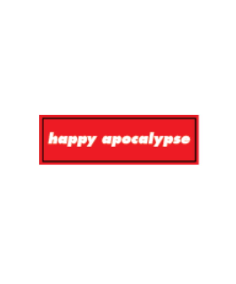 Happy Apocalypse Sticker
