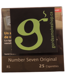 Number Seven Original Regular 25pk Carton