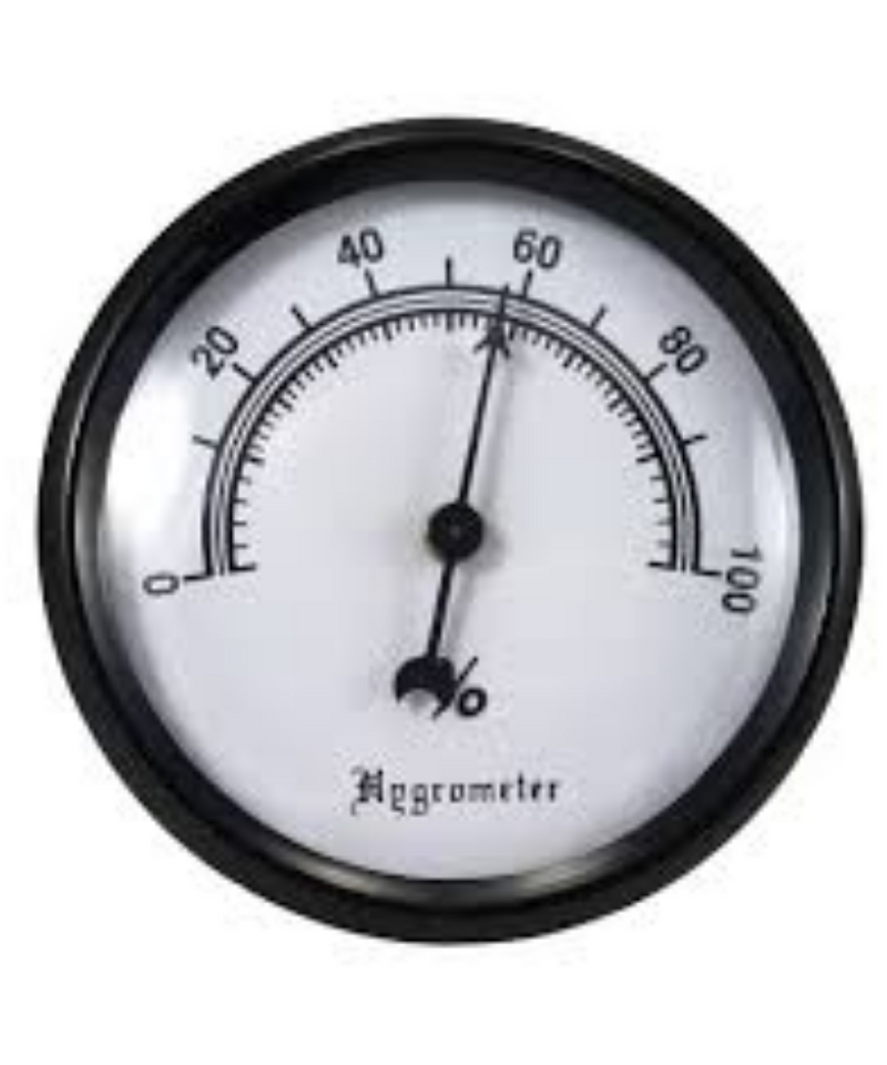 Large Round Analog Hygrometer