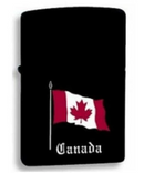 Zippo Flag Of Canada Matte Lighter