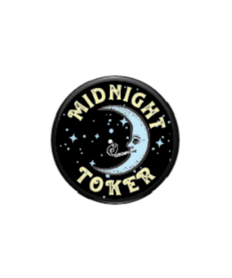 Midnight Toker Small Magnet