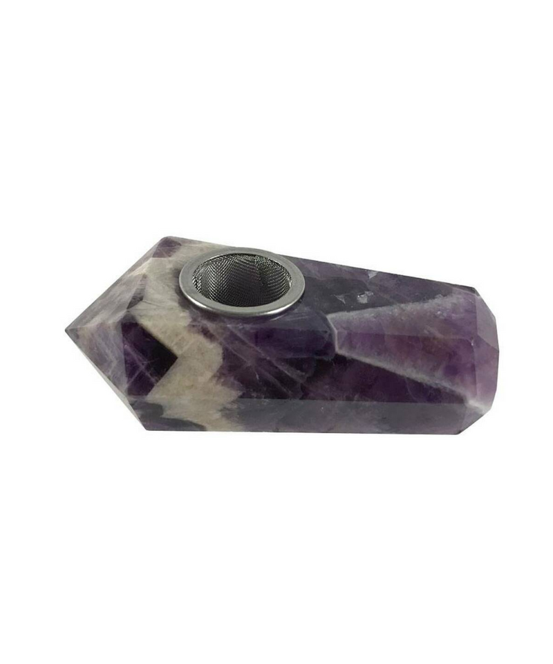 Amethyst Mini Crystal Pipe