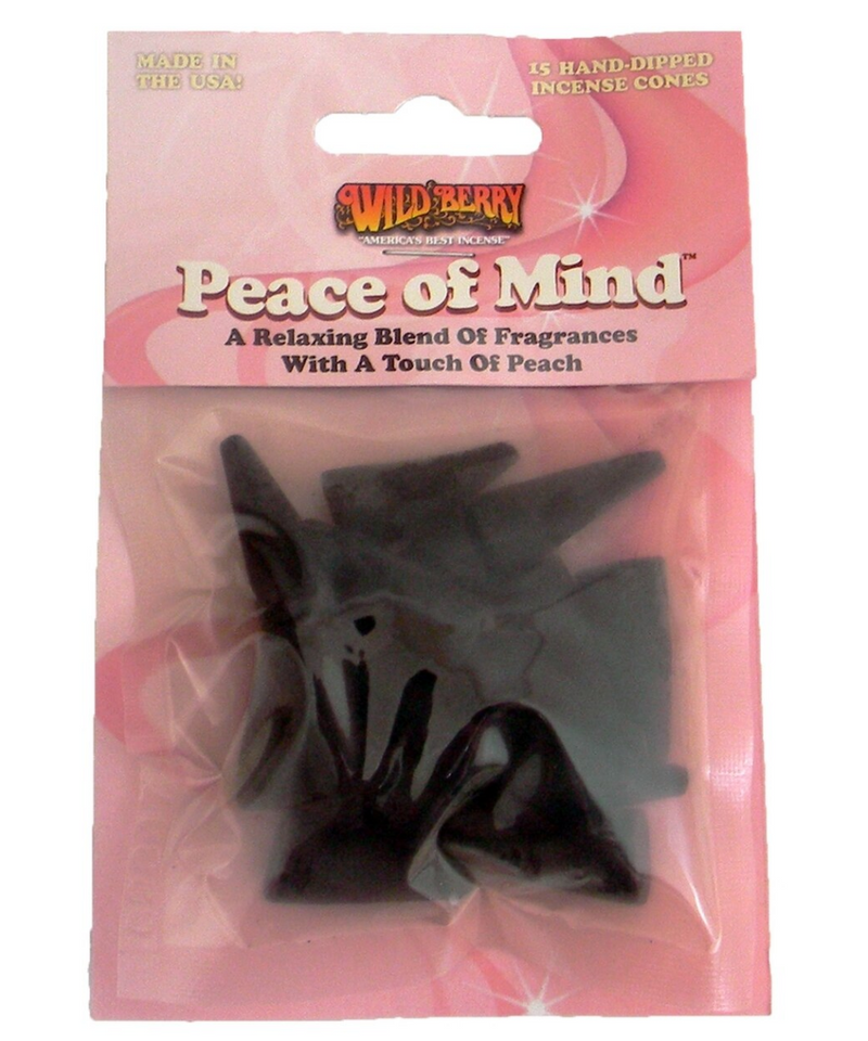 Wild Berry Peace Of Mind Incense Cones