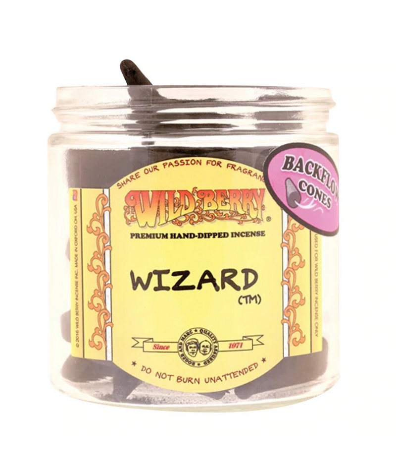 Wild Berry Wizard Backflow Cone Incense