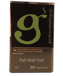 Pall Mall Full King Size 20 Pack | Gord's Smoke Shop