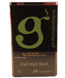 Pall Mall Bold King Size 20pk Carton | Gord's Smoke Shop