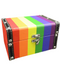 Wood Stash Box Pride Rainbow Small | Gord's Smoke Shop