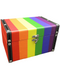 Wood Stash Box Pride Rainbow Large | Gord's Smoke Shop