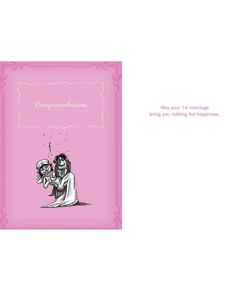Baldguy Greeting Cards - Congratulations (Wedding)