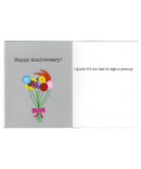 Happy Anniversary Little Greeting Card