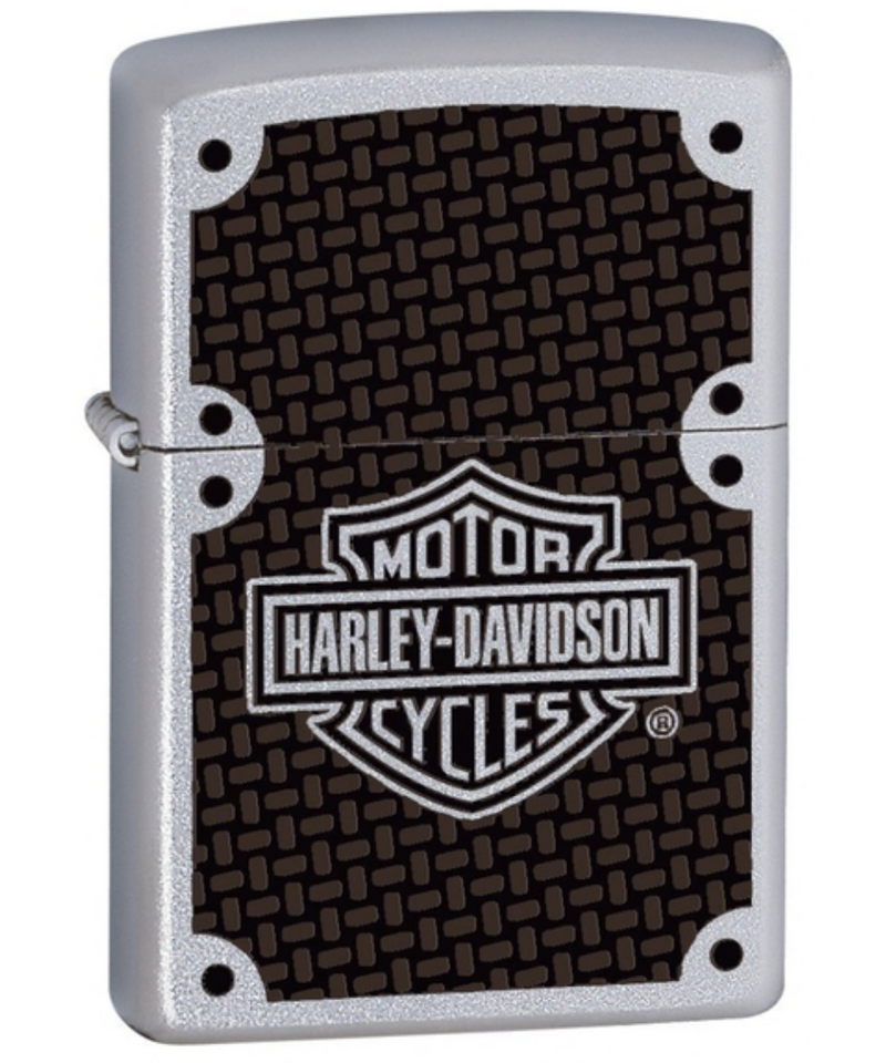 Zippo Harley Davidson Carbon Fibre Lighter