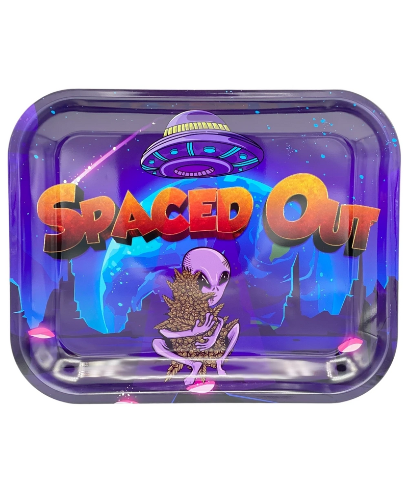 Spaced Out Large Rolling Tray