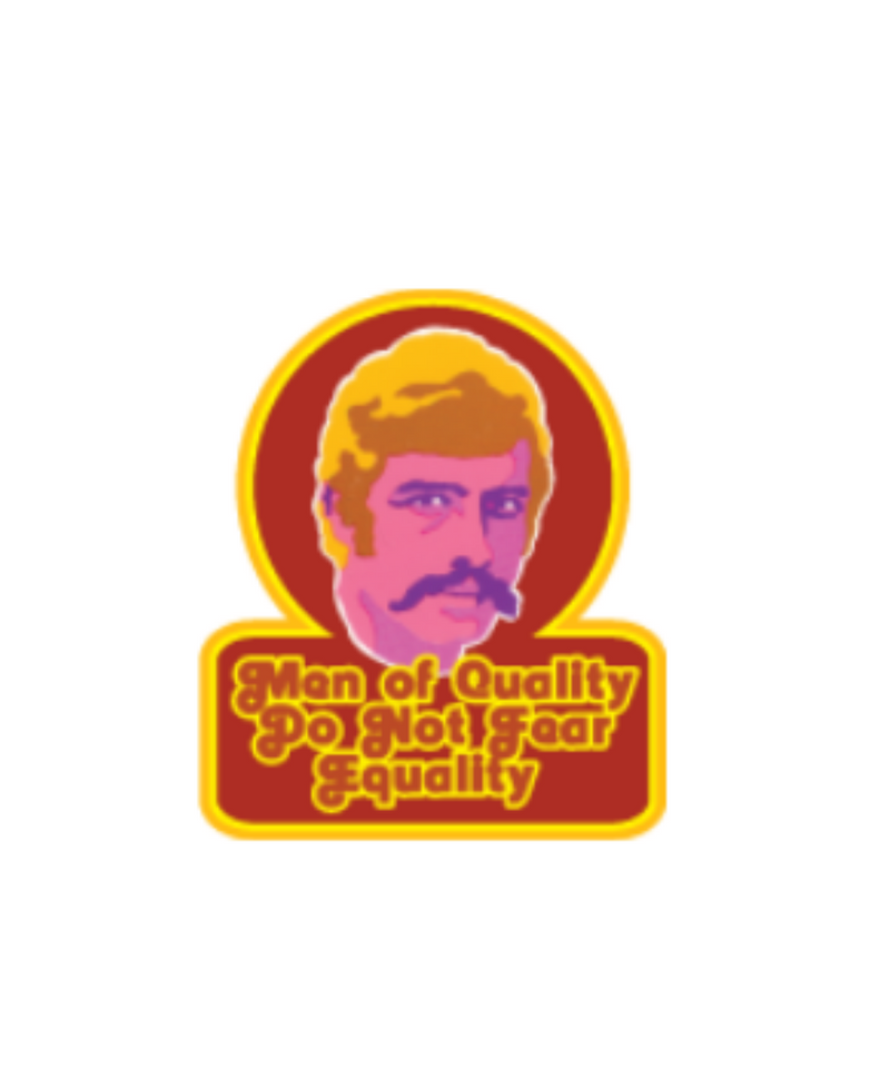 Men Of Quality Sticker