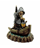 Reaper In Boat Back Flow Cone Burner | Gord's Smoke Shop