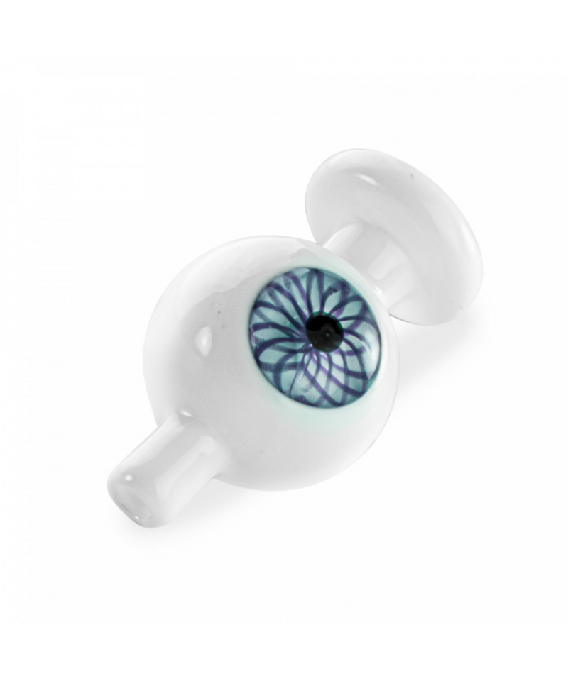 Red Eye Glass Eyeball Bubble Carb Cap | Gord's Smoke Shop