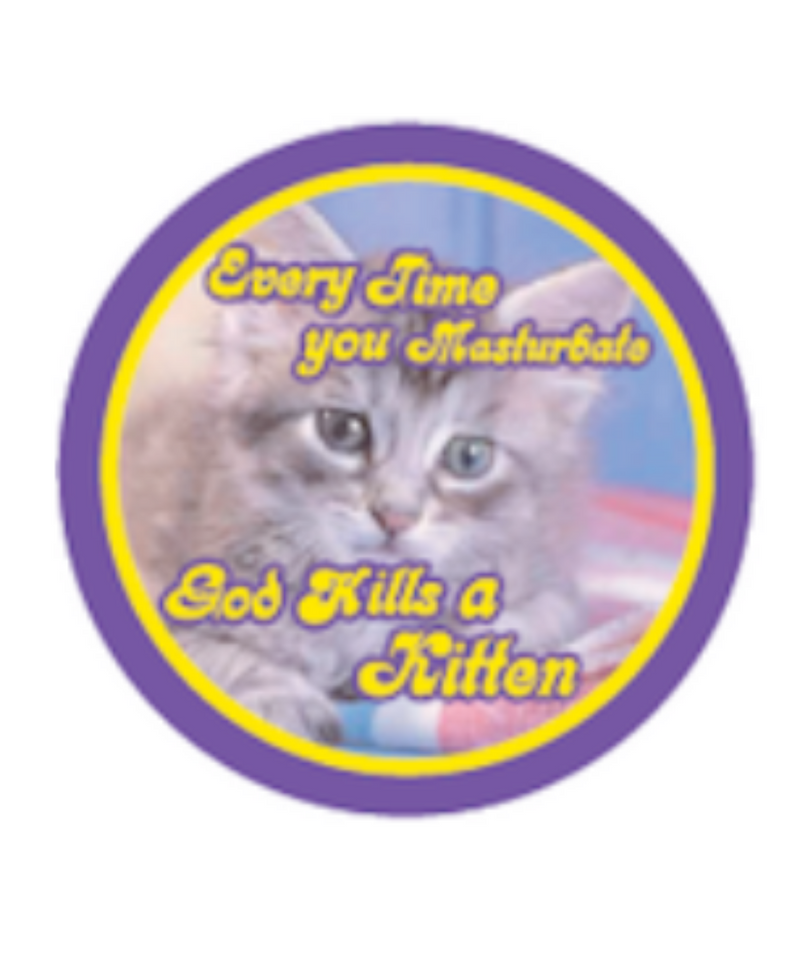 Kitten Masturbate Magnet Large | Gord's Smoke Shop