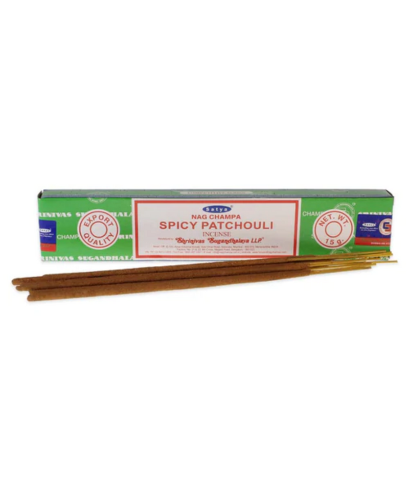 Satya Spicy Patchouli Incense 15g | Gord's Smoke Shop