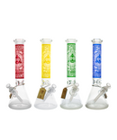 Cheech Coloured Sandblasted Beaker Bong | Gord's Smoke Shop