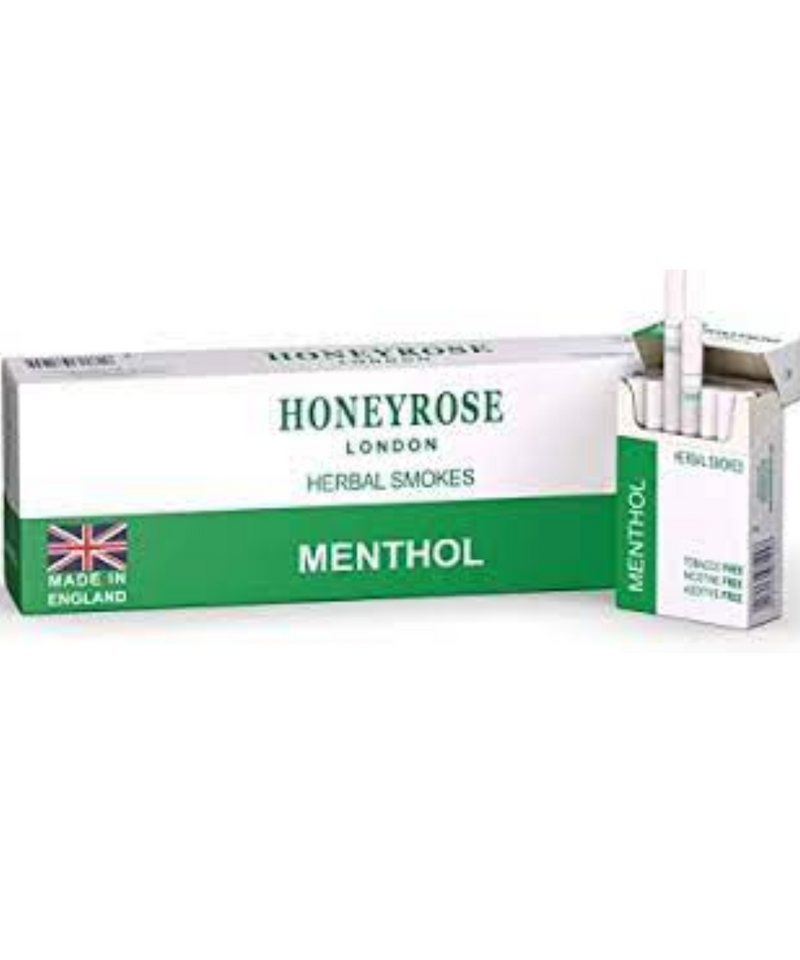 Honeyrose Herbal Cigarettes Menthol Carton | Gord's Smoke Shop