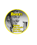 Beer Helping Ugly People Sticker | Gord's Smoke Shop