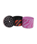 4-Piece Tiger Print Grinder | Gord's Smoke Shop