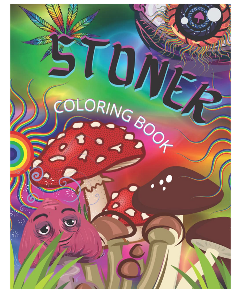 Stoner Adult Colouring Book | Gord's Smoke Shop