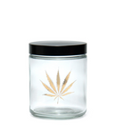 420 Science Clear Screw Top Leaf Jar | Gord's Smoke Shop