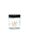 420 Science Clear Screw Top Medium Leaf Jar | Gord's Smoke Shop