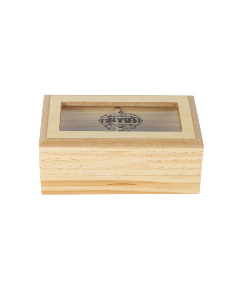RYOT Glass Top 4" X 7" Natural Sifter Box | Gord's Smoke Shop
