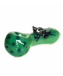 Red Eye Glass 4" Frogger Hand Pipe | Gord's Smoke Shop