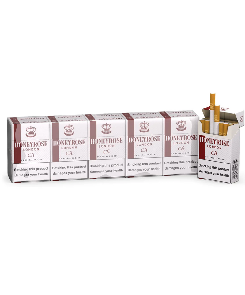 Honeyrose Herbal Cigarettes Cherry Carton | Gord's Smoke Shop