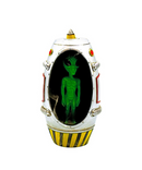 Alien In Ship Backflow Incense Burner | Gord's Smoke Shop