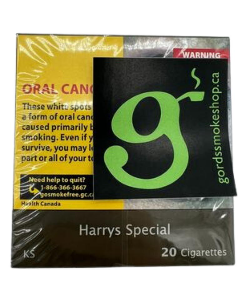 Harry's Special Cigarettes King Size 20pk Carton | Gord's Smoke Shop