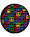 Rainbow Peace Signs Patch | Gord's Smoke Shop