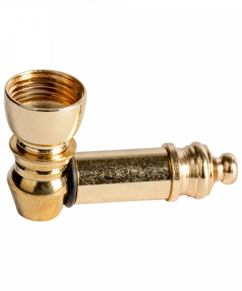 Brass Metal Pipe with Storage and Poker – Sunshine Daydream