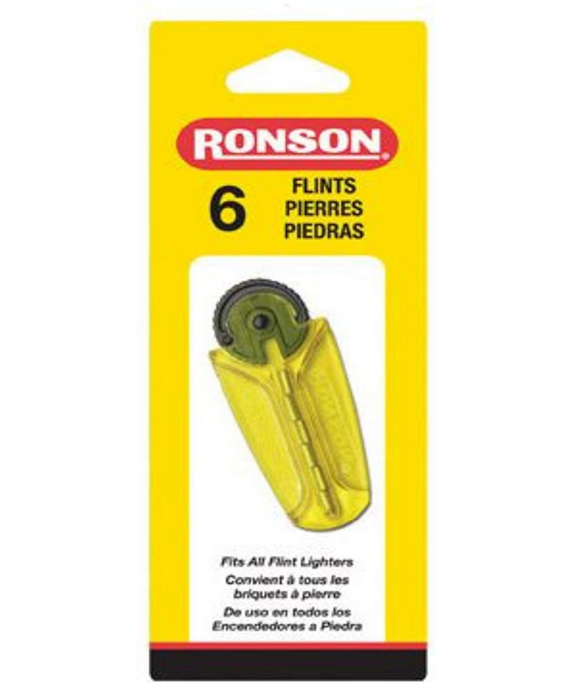 Ronson Flints 6 Pack