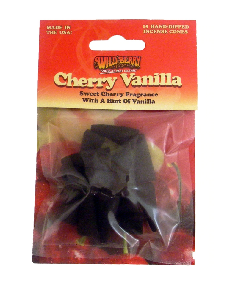 Wild Berry Cherry Vanilla Incense Cones